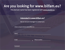 Tablet Screenshot of bilfam.eu